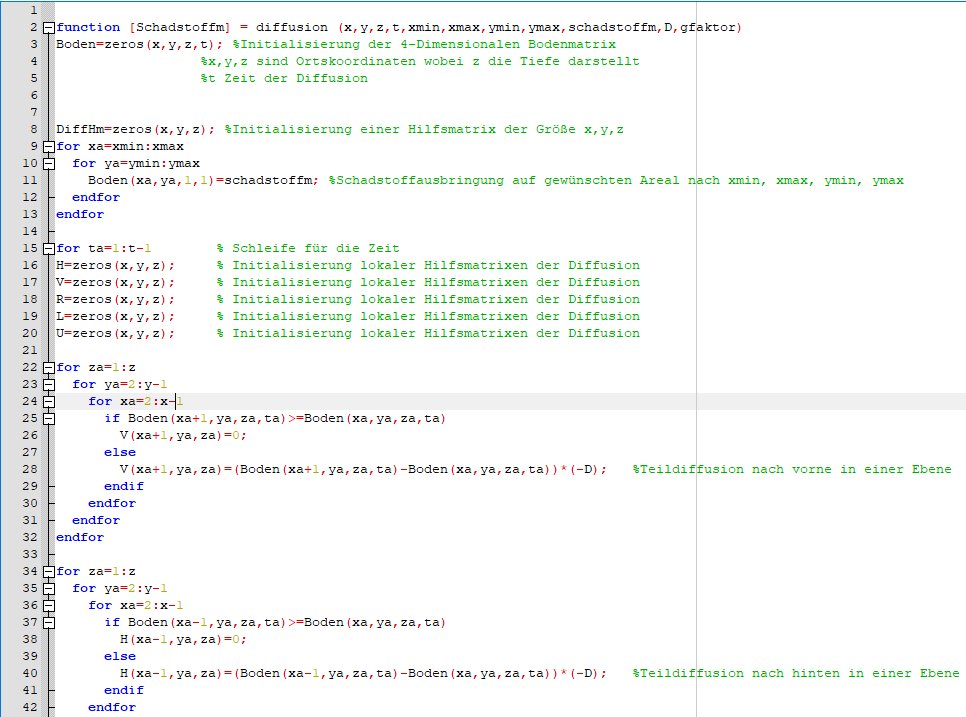 Diffusion quellcode 1