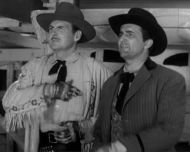 File:Ed Hinton and Rick Vallin in Aventures of Champion (King of the Rodeo).jpg