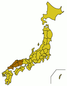 Chugoku - Lokalisering