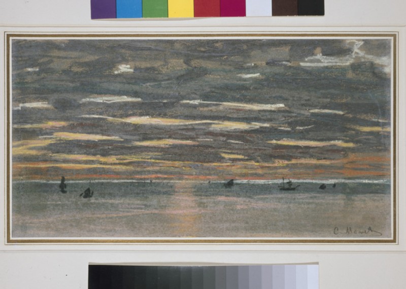 File:Monet - Sunset at sea, 1865 - 1870, WA1940.1.36.jpg