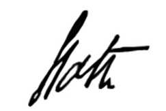 Hermann Hoths signatur