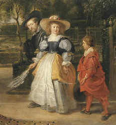 Helena Fourment kun Rubens kaj ties filo, ĉirkaŭ 1630