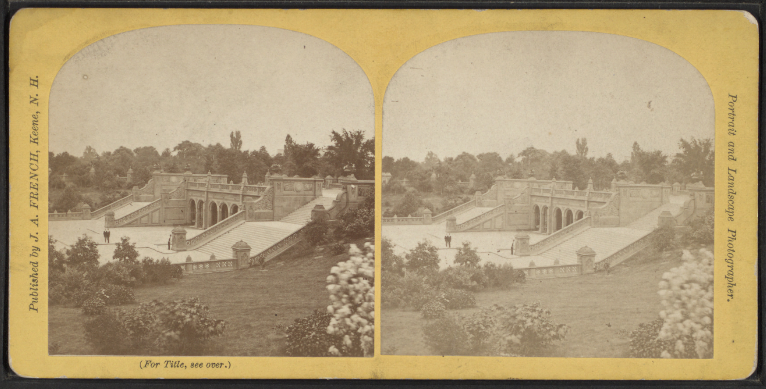 Bethesda Fountain, Central Park - NYPL Digital Collections