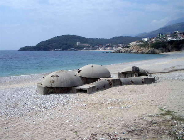 Albania triple bunker