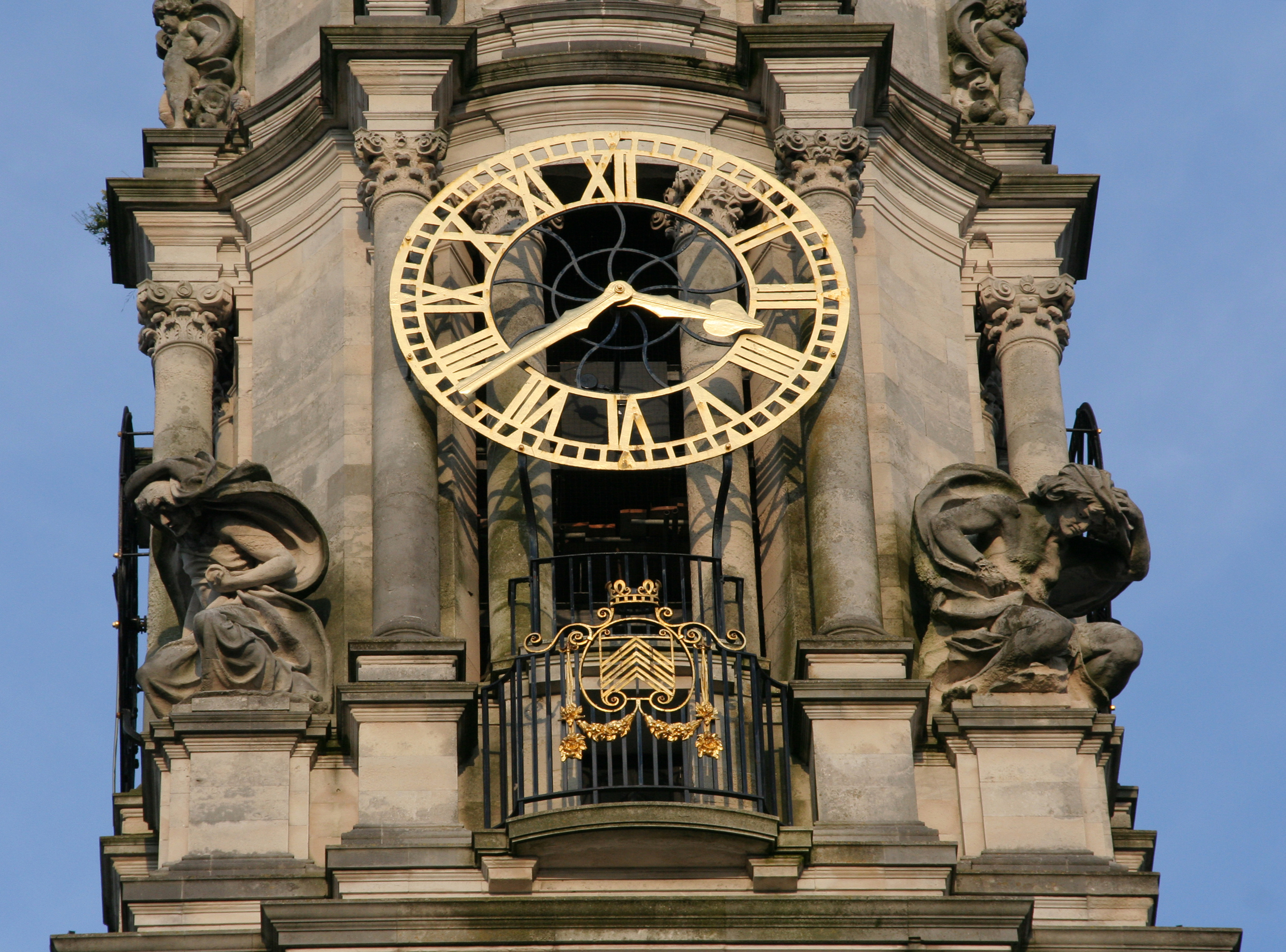 Cardiff City Hall Clock Tower