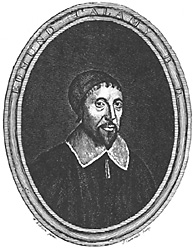 Edmund Calamy the Elder (1600-1666), the "E.C." in Smectymnuus, a group of Puritans who wrote in response to Bishop Hall's defense of episcopacy in 1641. EdmundCalamyTheElder.jpg