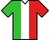 Archivo:Flag shirt of Italy.png