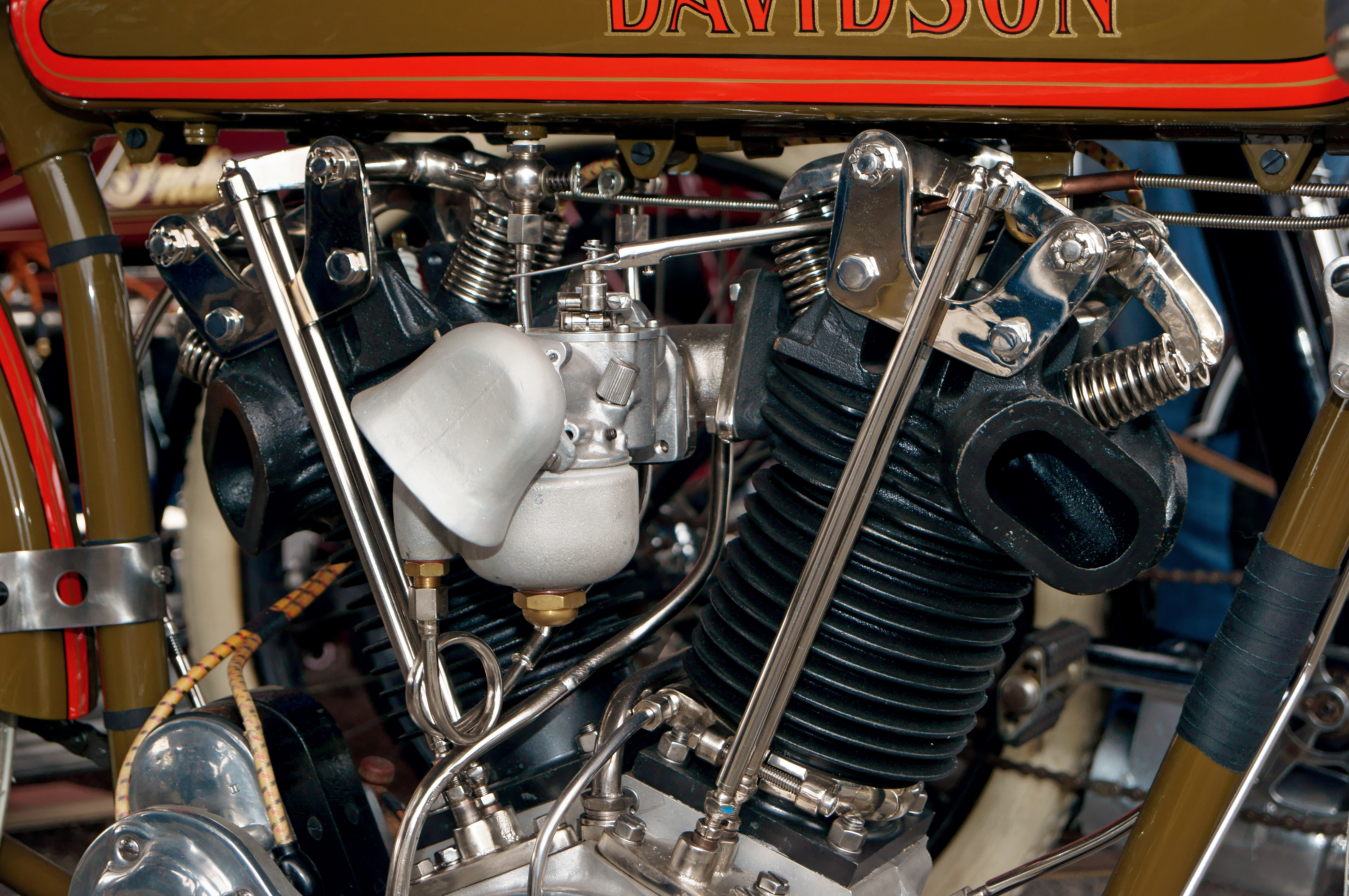 Harley Davidson Panhead engine