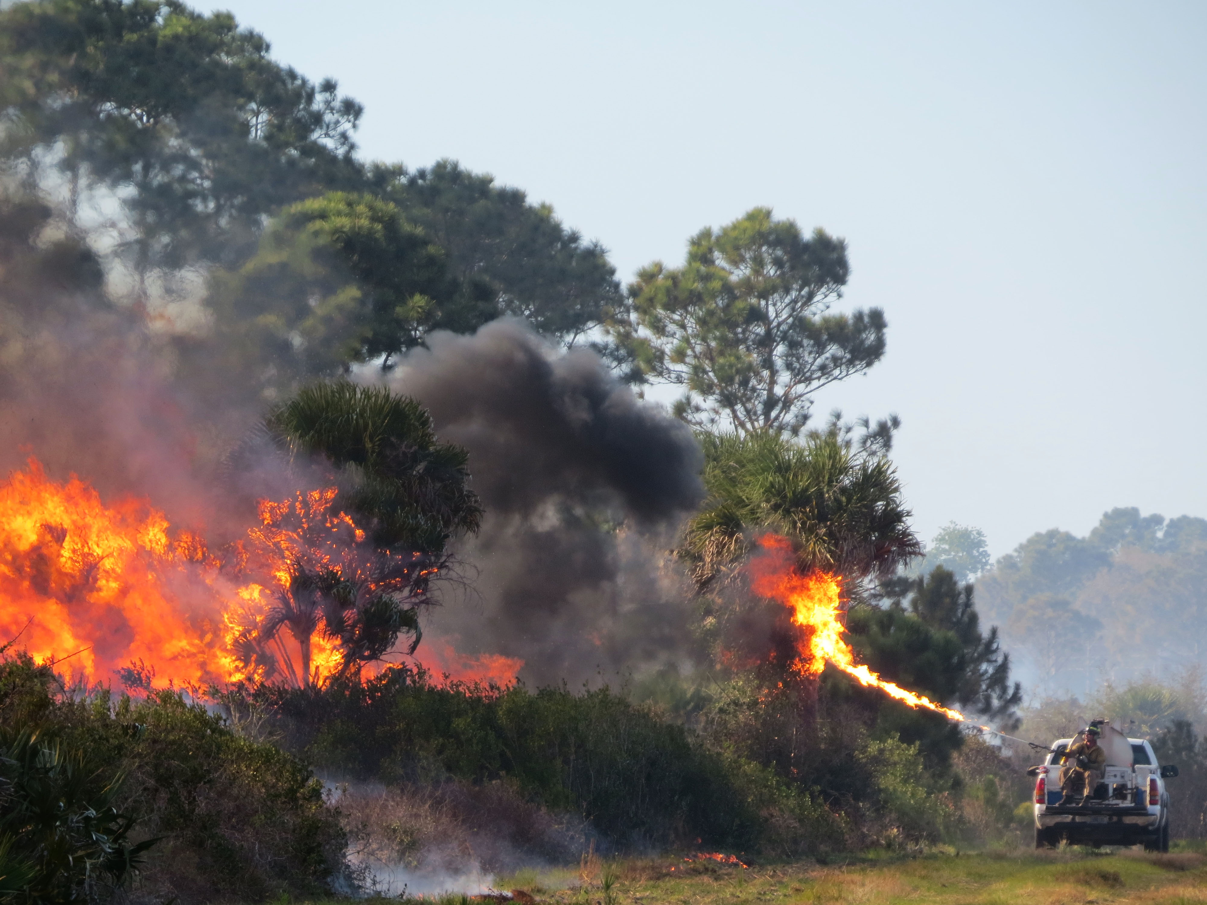 Burning Fire Unit / Fire Slicer. Fire unit