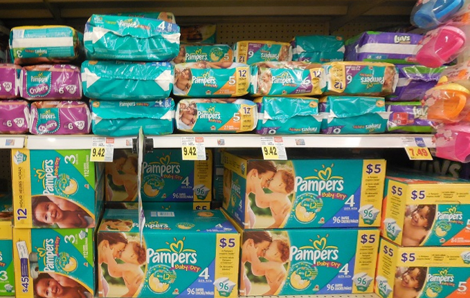 pampers diapers company