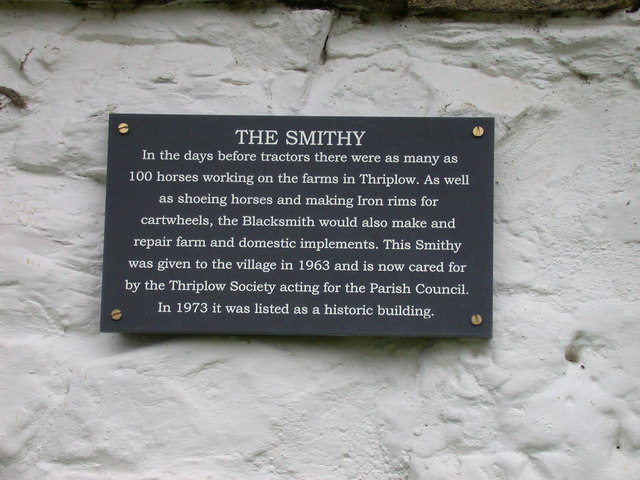 File:Sign on The Smithy - geograph.org.uk - 750655.jpg