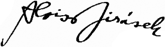 File:Signature of Alois Jirásek.gif