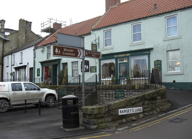 File:St Cuthbert's Way, Wooler - geograph.org.uk - 1078107.jpg