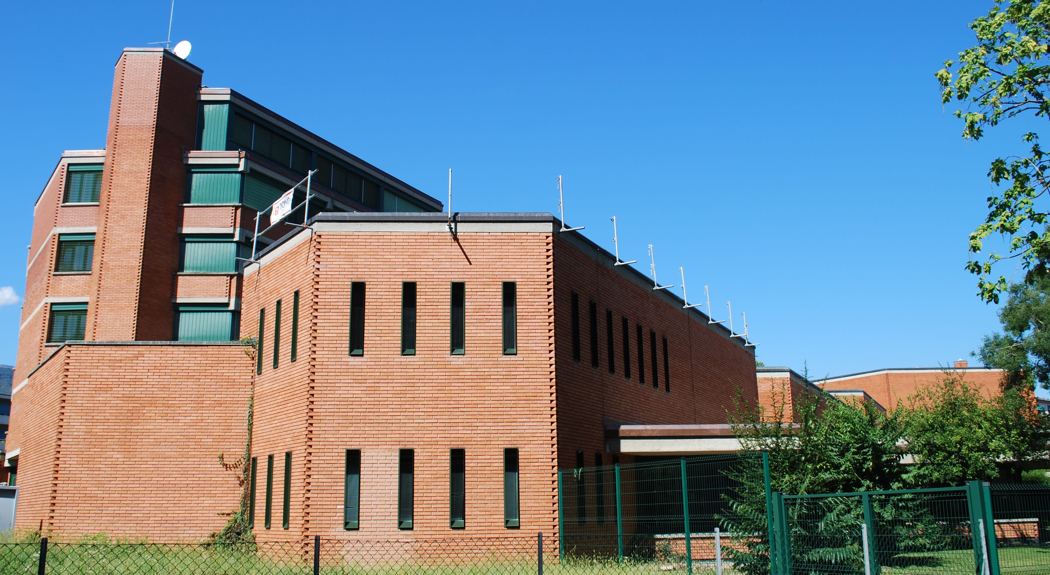 RSI radio studio, facade of the west complex