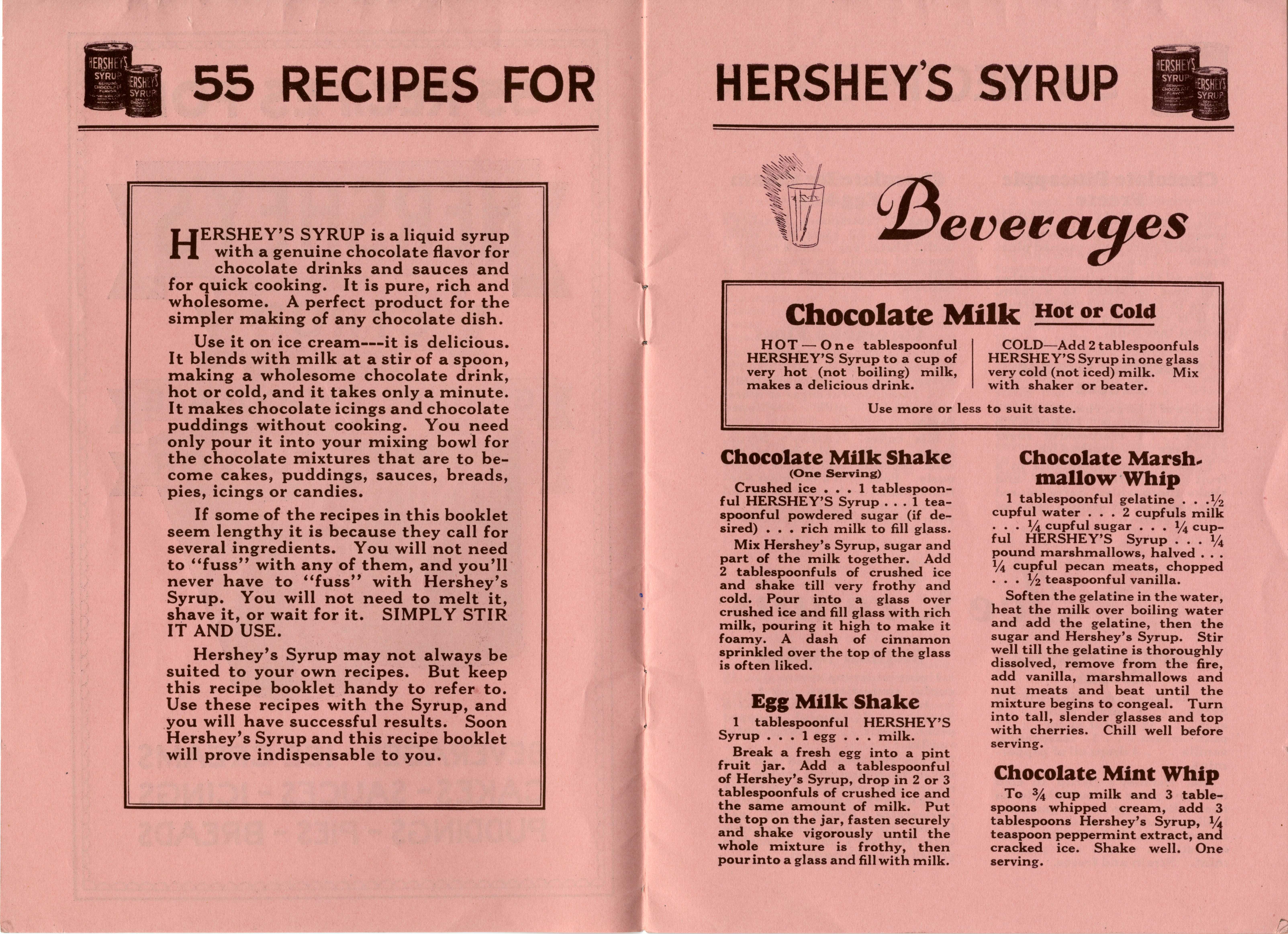 Hershey's Chocolate Milk Mix - Guide to Value, Marks, History