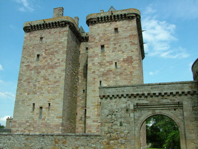 Picture of Borthwick Castle courtesy of Wikimedia Commons contributors - click for full credit