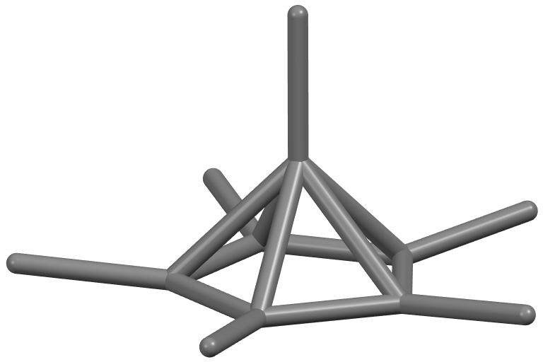 File:C6(CH3)6(2+) 3D skeletal.png