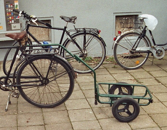 Remolque de bicicleta de carga