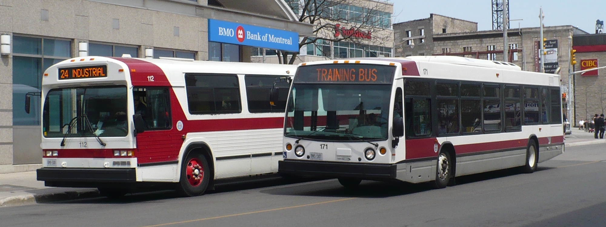 GM "old-look" Transit Bus. Компания MCI 1990. Телефонная компания MCI 1990.