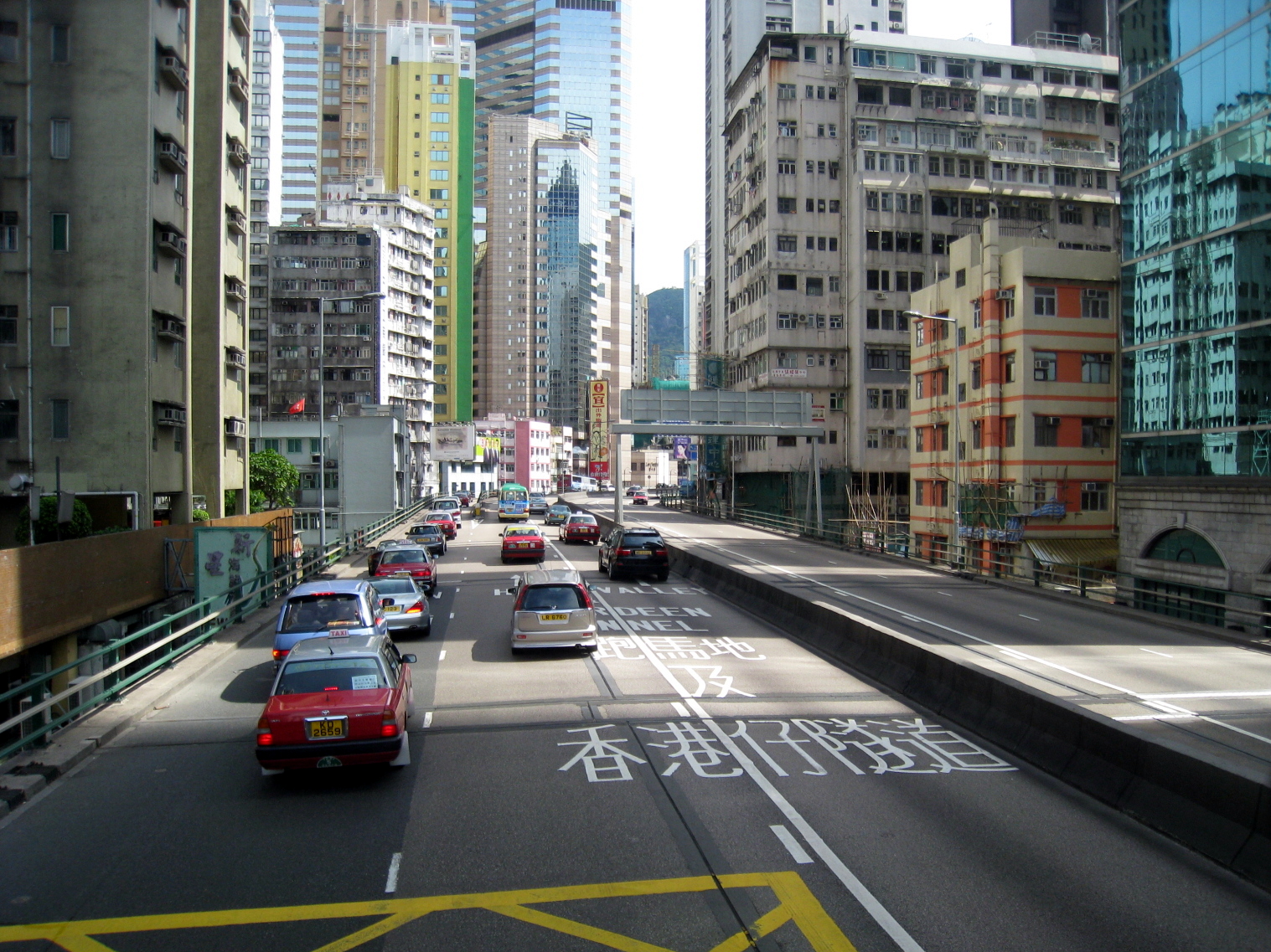 Гонконг дороги