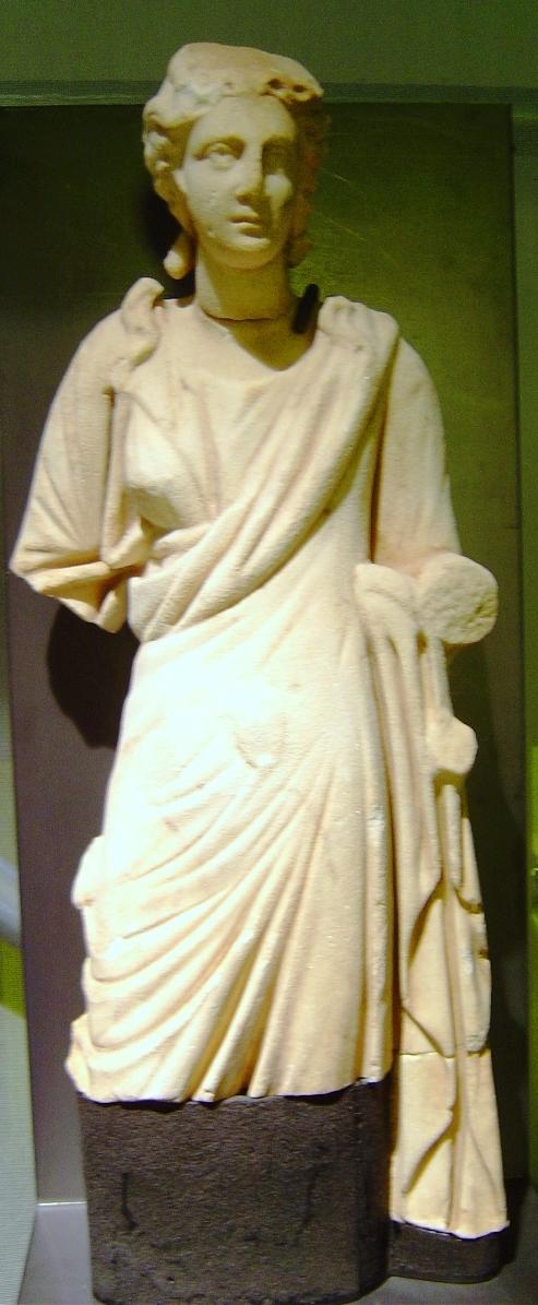Hygieia beeld uit Sagalassos, 4e eeuw, Gallo-Romeins Museum