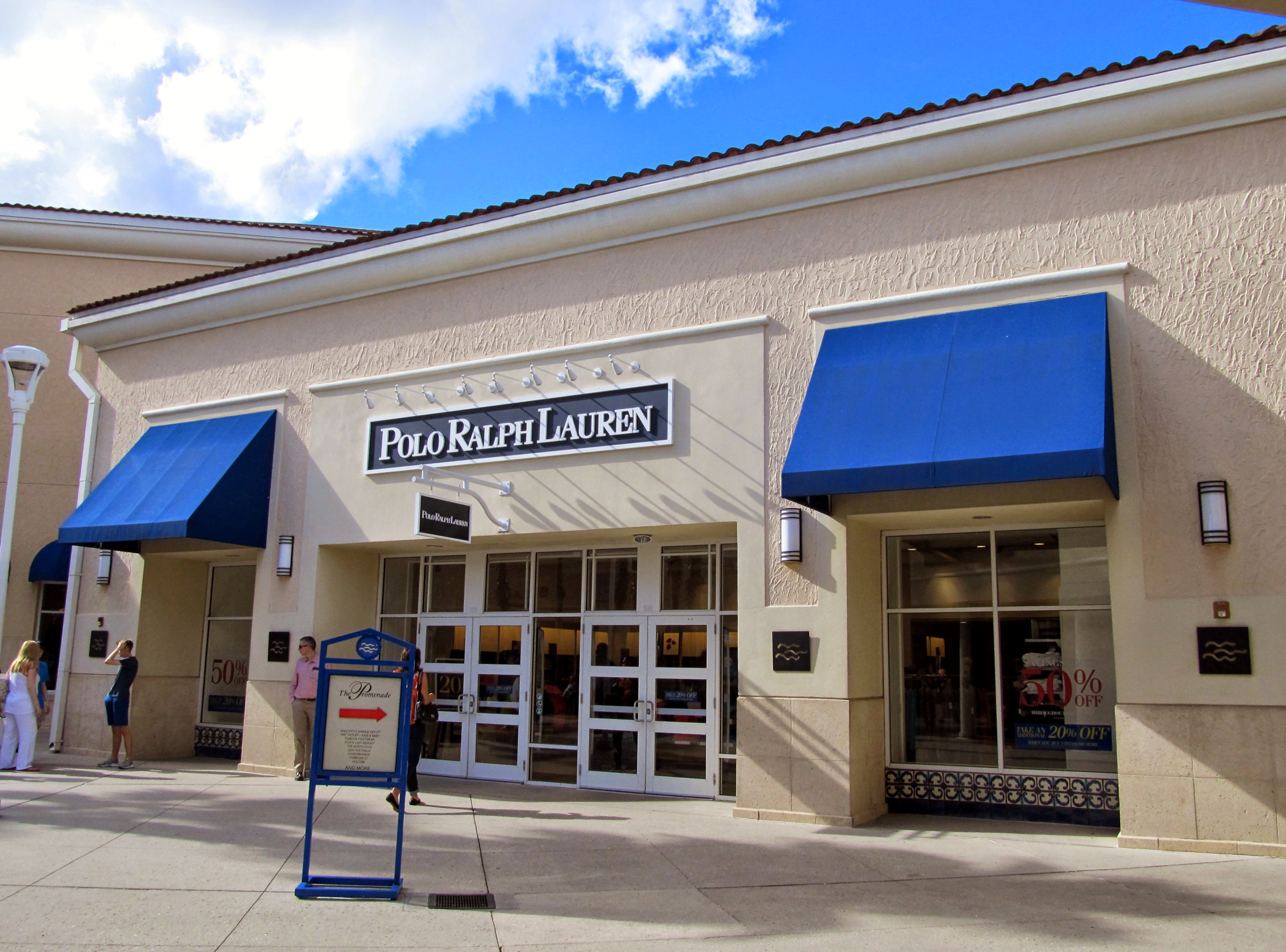 Polo Ralph Lauren outlet store at Orlando Premium Outlets Mall