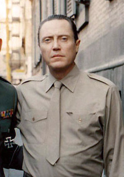 Steve Scott with Christopher Walken (cropped)