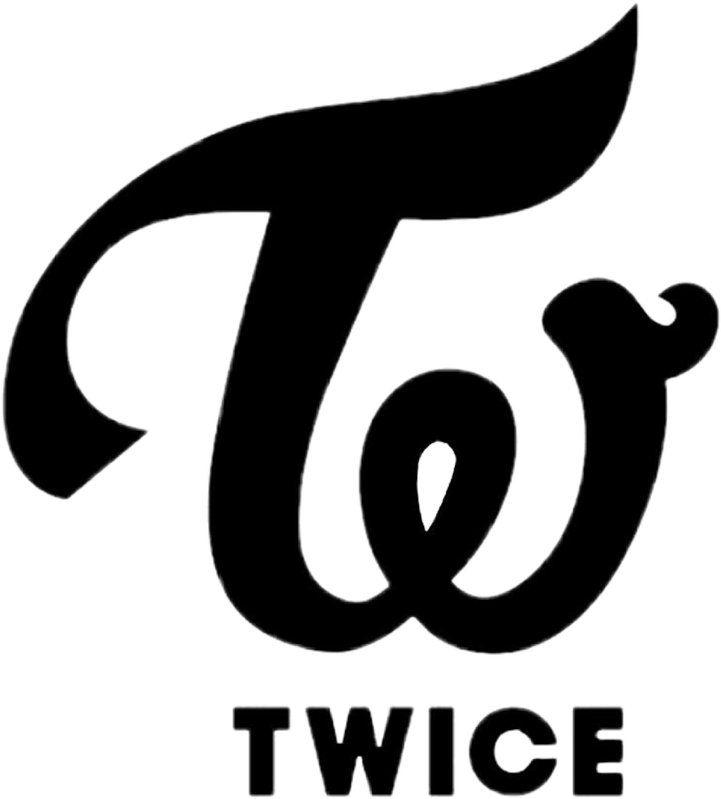 TWICE ONCE Logo and Signature Holographic Vinyl Sticker | Shopee Philippines