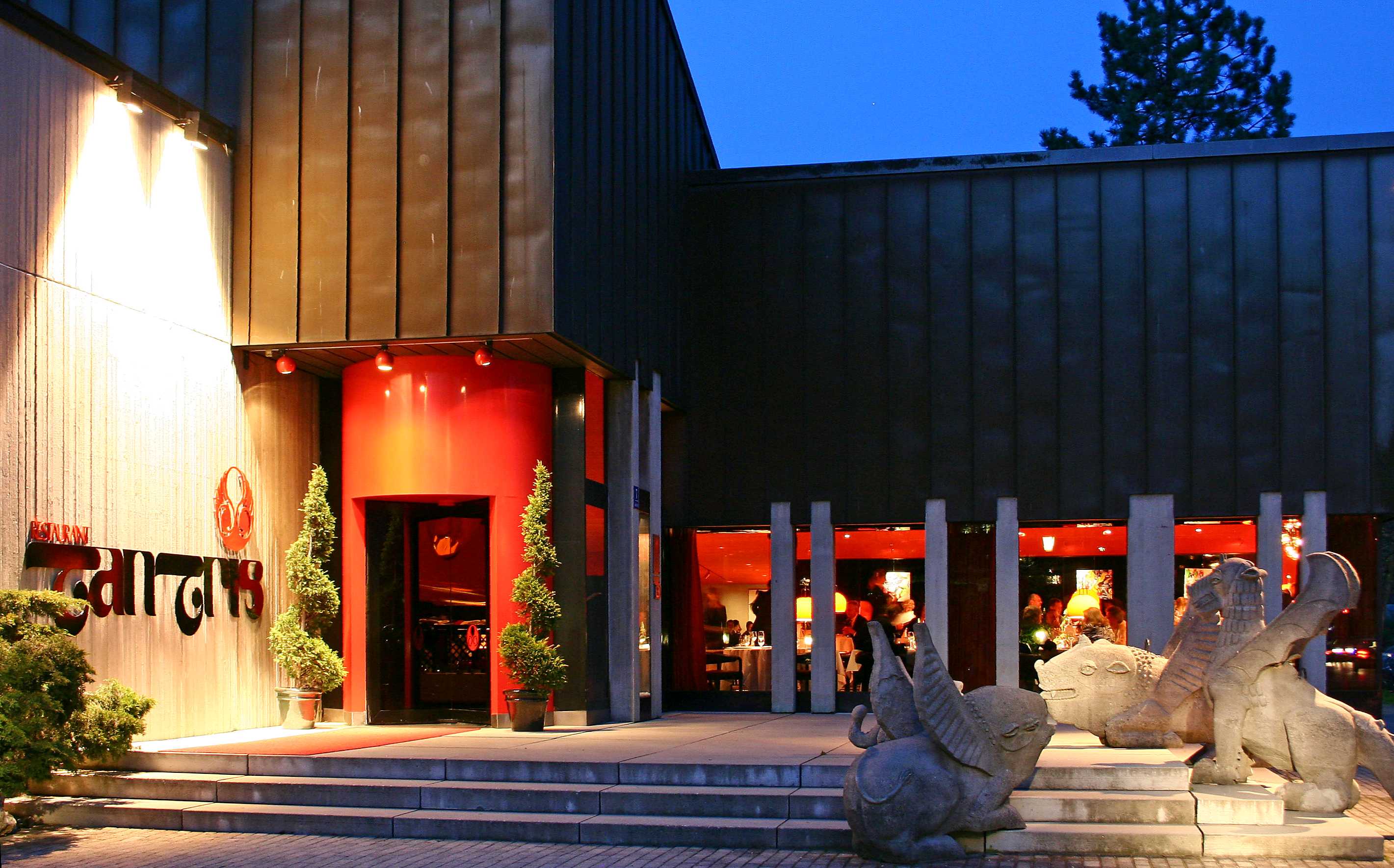 Tantris Restaurant in Munich, Bavaria.