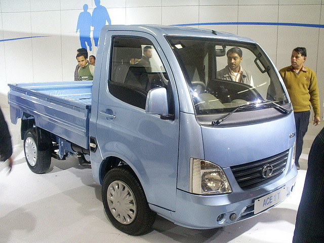 Der Tata Ace , der Spartransporter TataAcePickUp