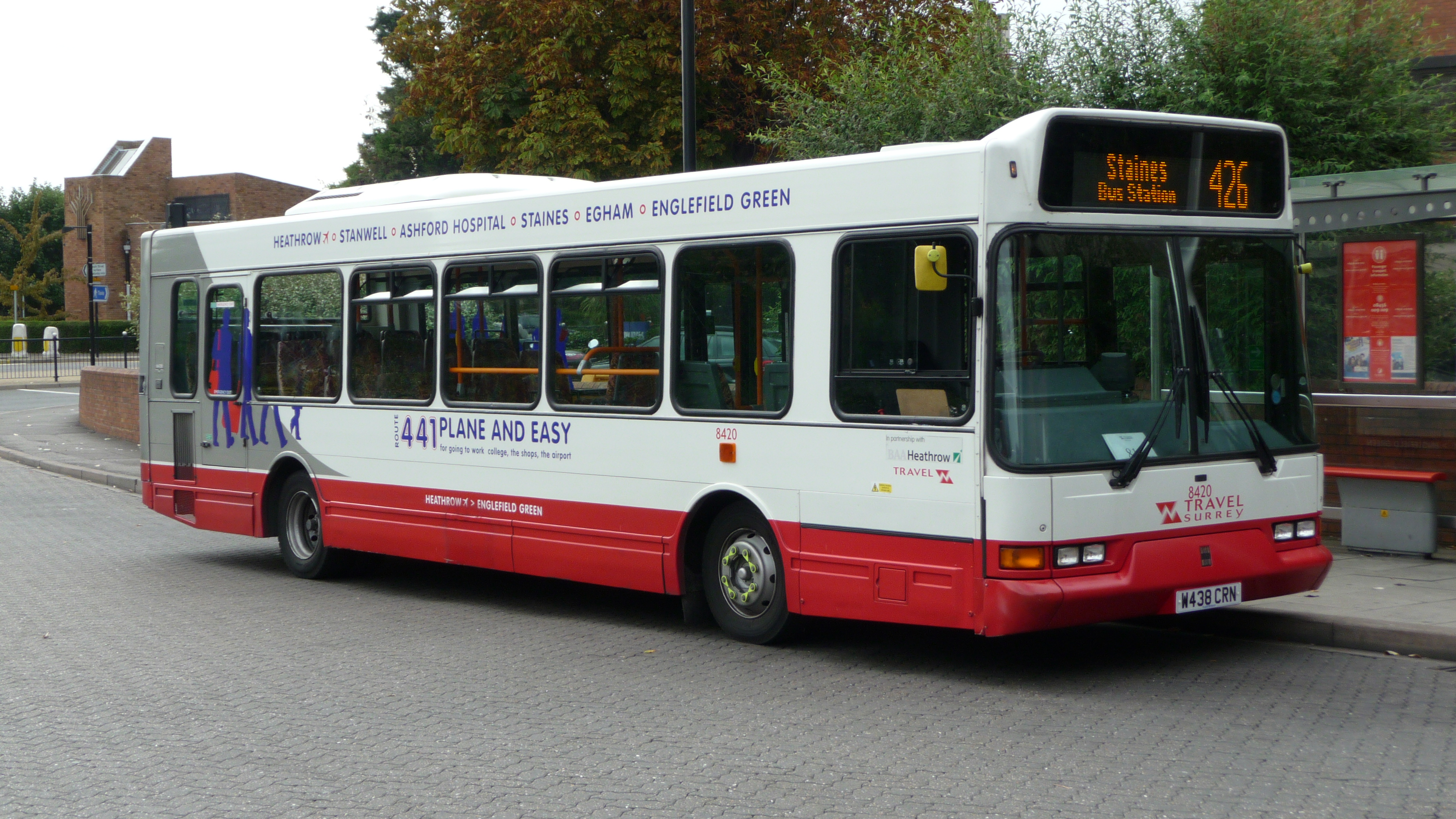 441 bus timetable staines heathrow