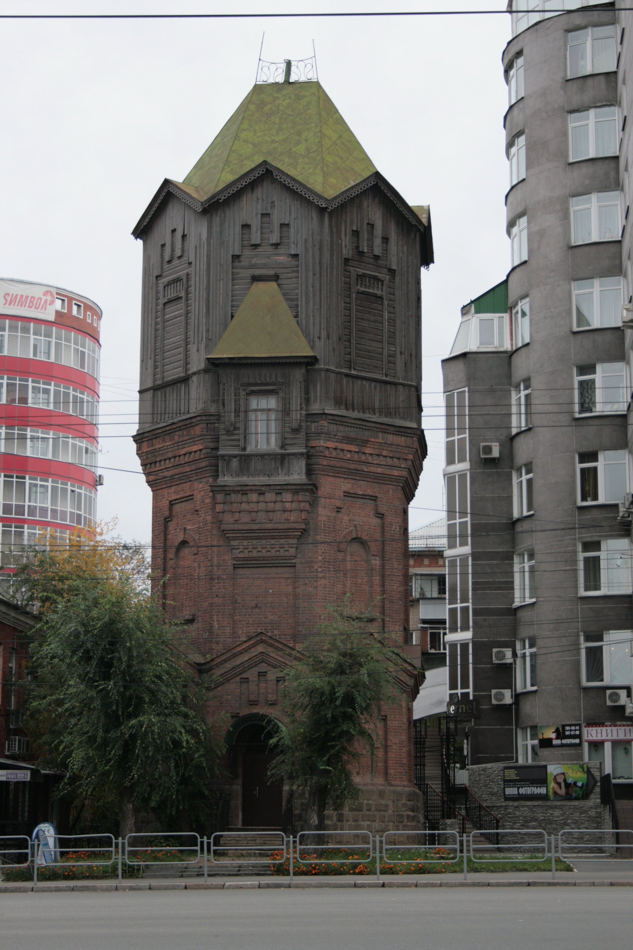 Водонапорная башня в челябинске