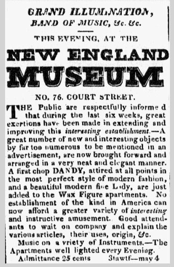 File:1819 May6 NewEnglandMuseum BostonDailyAdvertiser.png