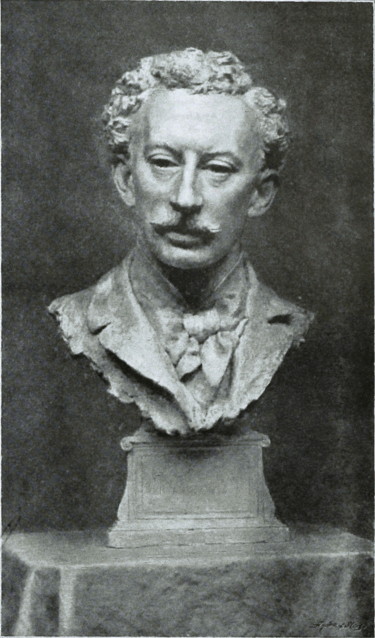 Bust of Arthur Hacker in bronze by [[Edward Onslow Ford