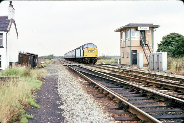 Astley railway station