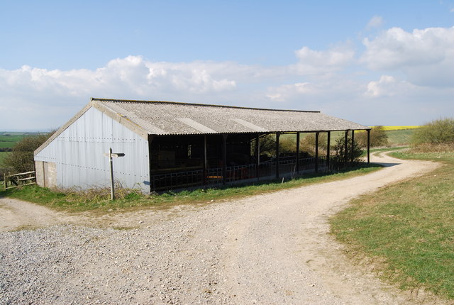 File:Barn at Sleights Building - geograph.org.uk - 763119.jpg