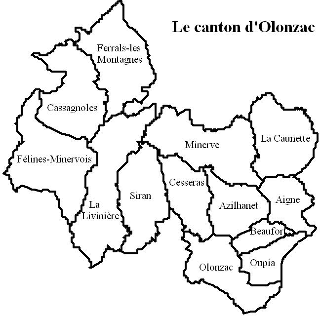 El cantó d'Olonzac