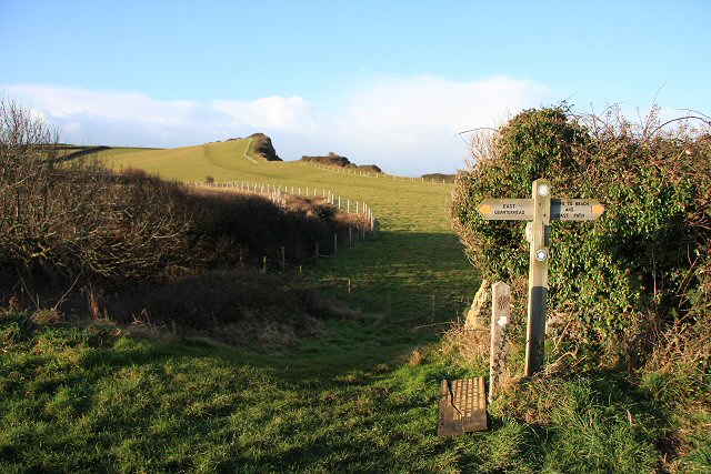 File:Footpath to Quantock's Head - geograph.org.uk - 648160.jpg