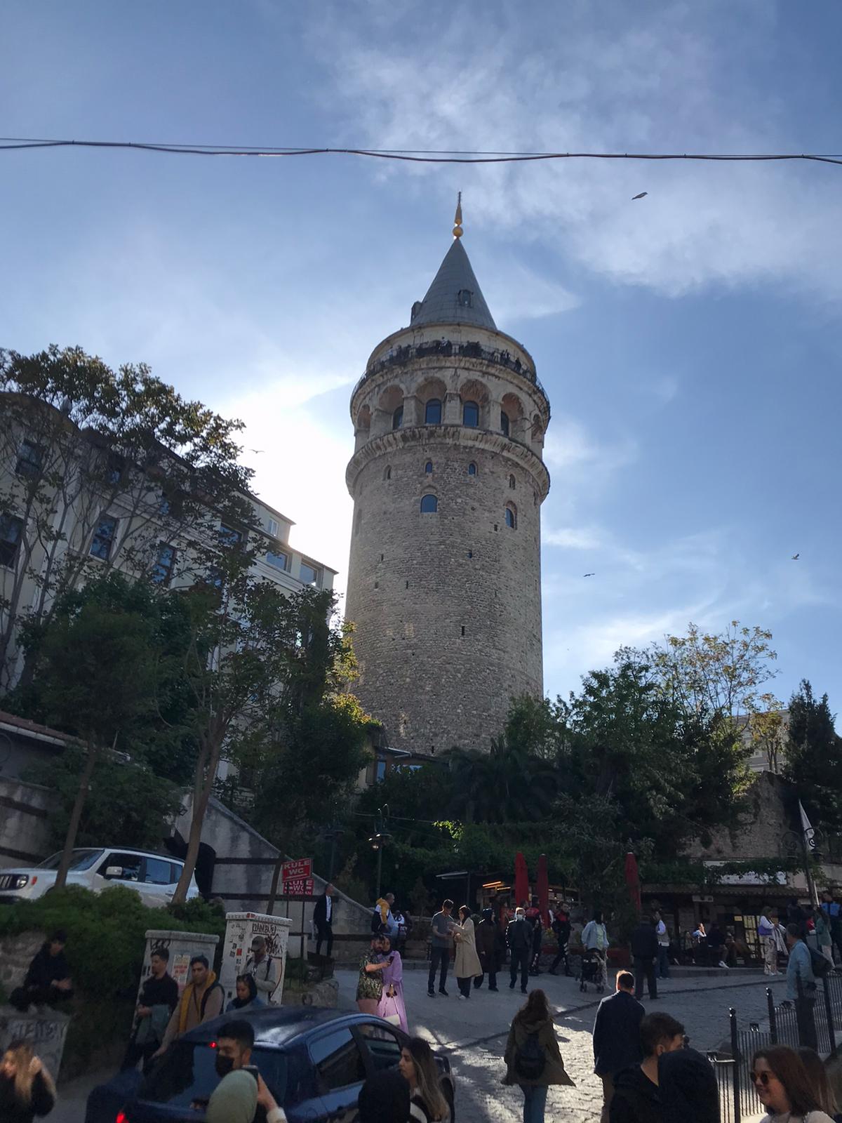 galata tower view