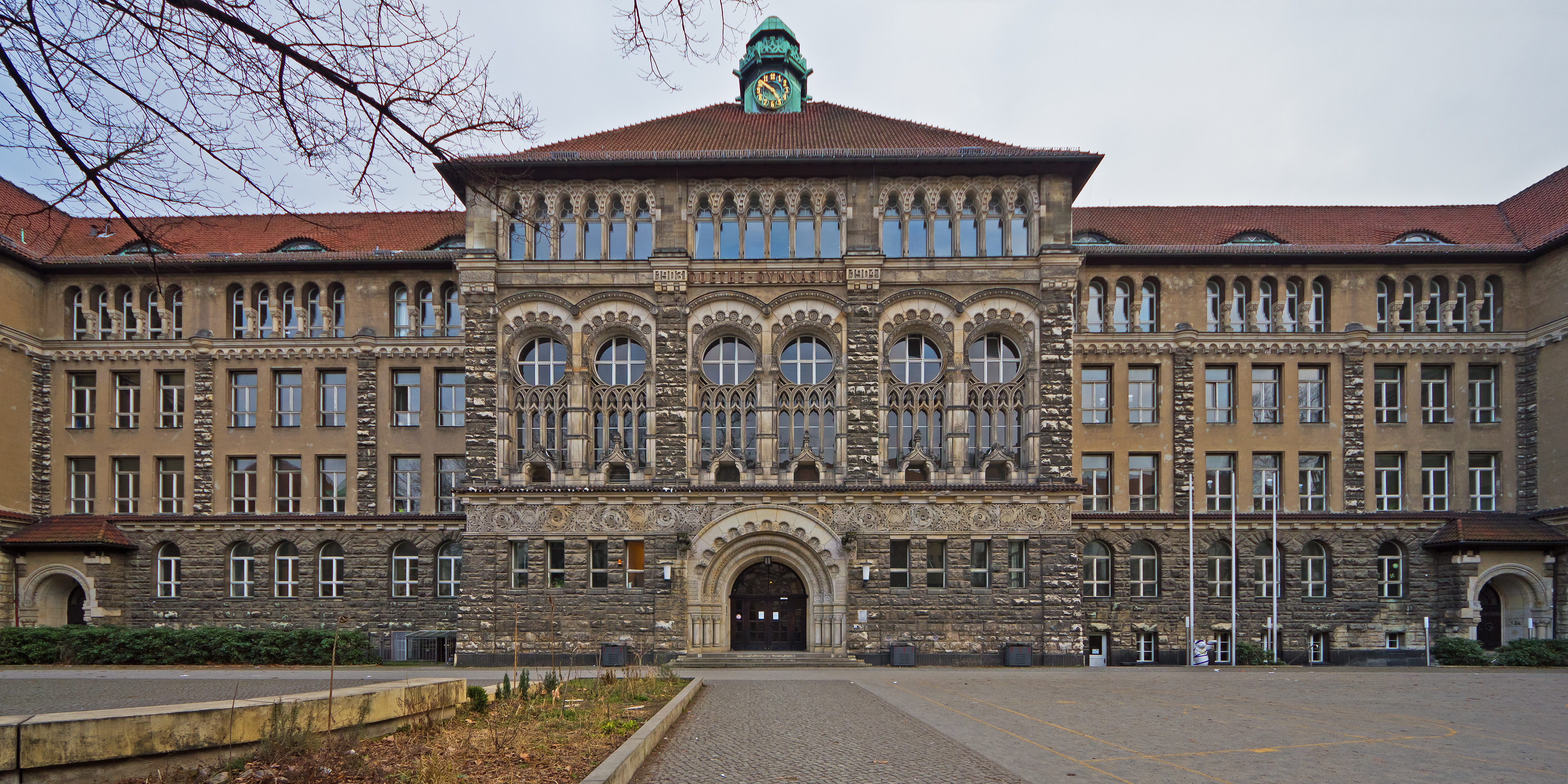 The Goethe Gymnasium in Berlin-Wilmersdorf, Germany