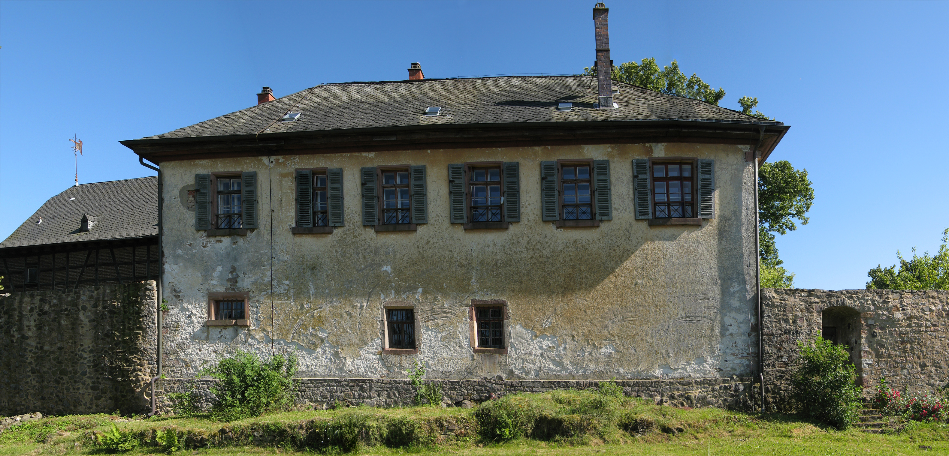 The castle of Homberg (Ohm)