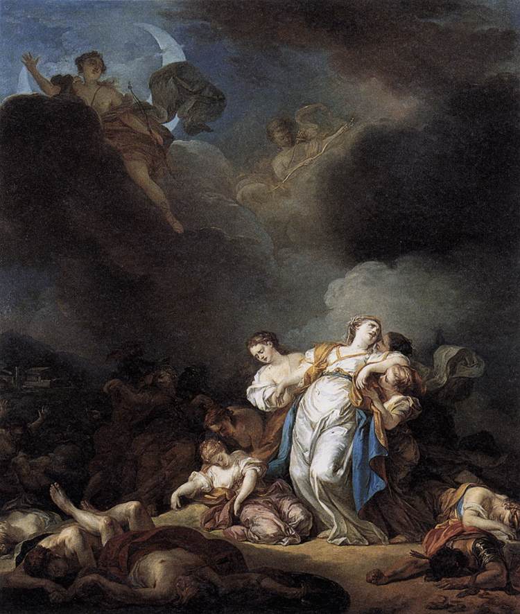 File:Niobe&Enfants 1770painting Anicet Charles Gabriel Lemonnier.jpg -  Wikipedia