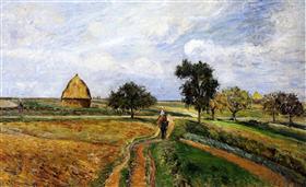 File:Pissarro - the-old-ennery-road-in-pontoise-1877.jpg