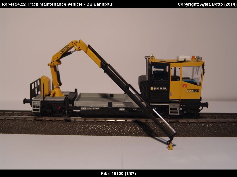 File:Robel Bullok BAMOWAG 54.22 Track Maintenance Vehicle - DB Bahnbau Kibri 16100 Modelismo Ferroviario Model Trains Modelleisenbahn modelisme ferroviaire ferromodelismo (11695985175).jpg