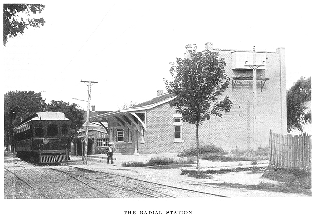 File:Streetcar in front of the Hamilton Radial Railway's Oakville Station.jpg