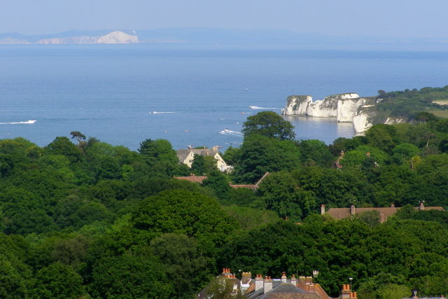 File:Studland and Old Harry Rocks from Black Down - geograph.org.uk - 1351418.jpg