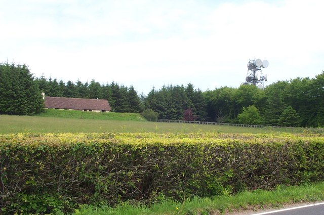 Telecoms Tower at Lype Common - geograph.org.uk - 182316