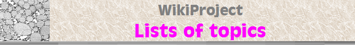 File:WikiProject Lists of topics banner - v.1.png