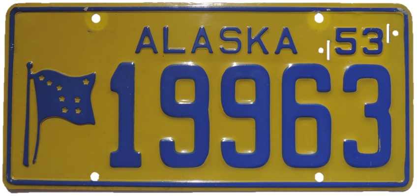 File:1953 Alaska license plate 19963.jpg - Wikipedia