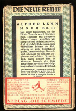 File:Alfred Lemm-Mord, 2 Bände, Roland 1918-Schmiede.jpg